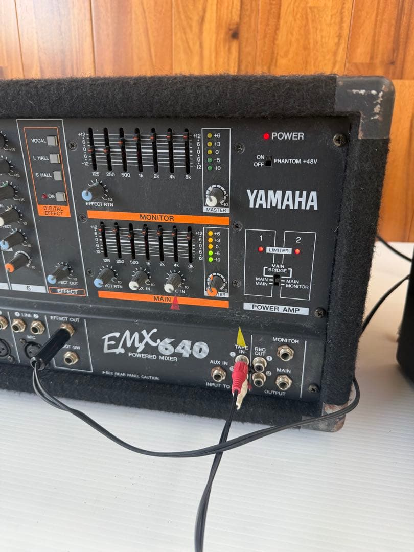 YAMAHA パワードミキサー EMX640 (a14)
