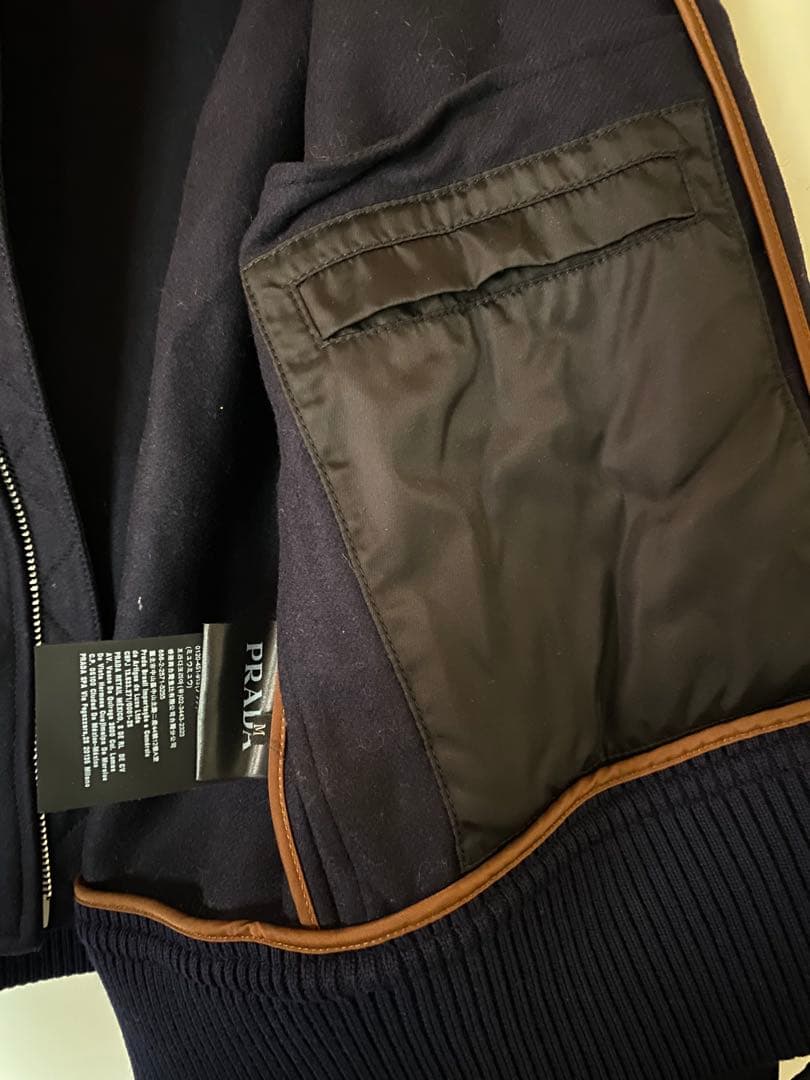 プラダ　Prada ウールハリトンジャケット