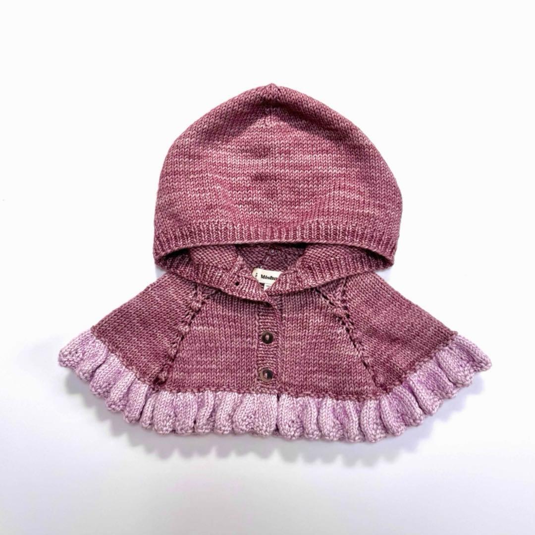 帽子 Misha&Puff Ruffle Capelet 4-8 Y