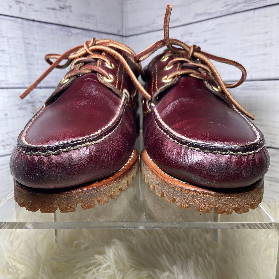 美品✨ティンバーランド✨3eye クラシックラグ デッキシューズ モカシン 本革