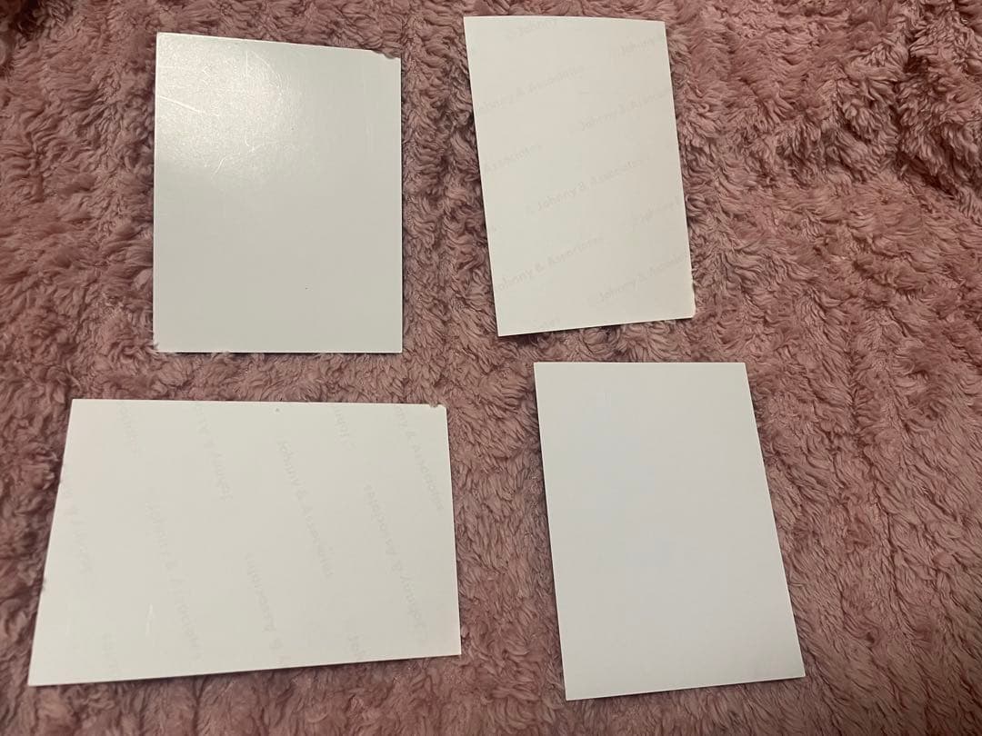 アイドルグループ写真カードセット