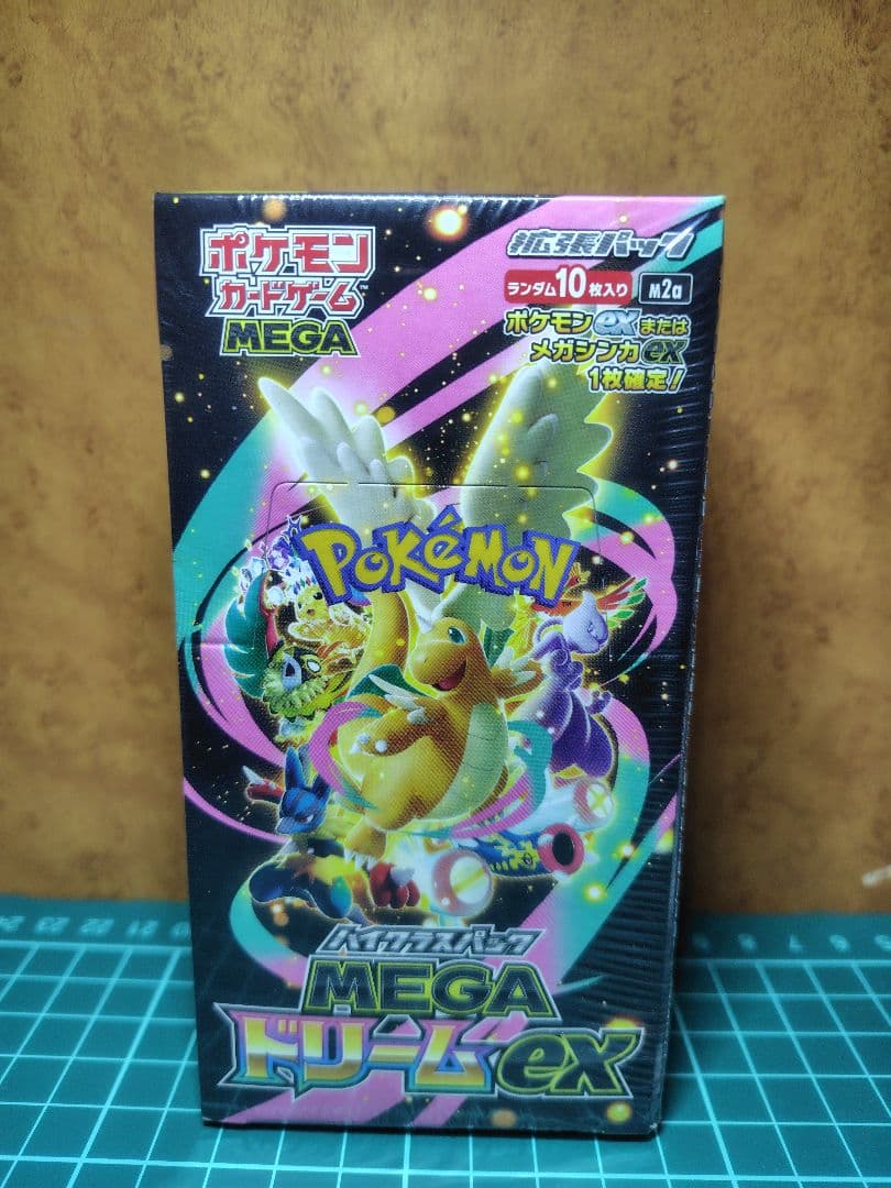 ポケモンカードゲーム　MEGA ドリームex シュリンク付き　1box