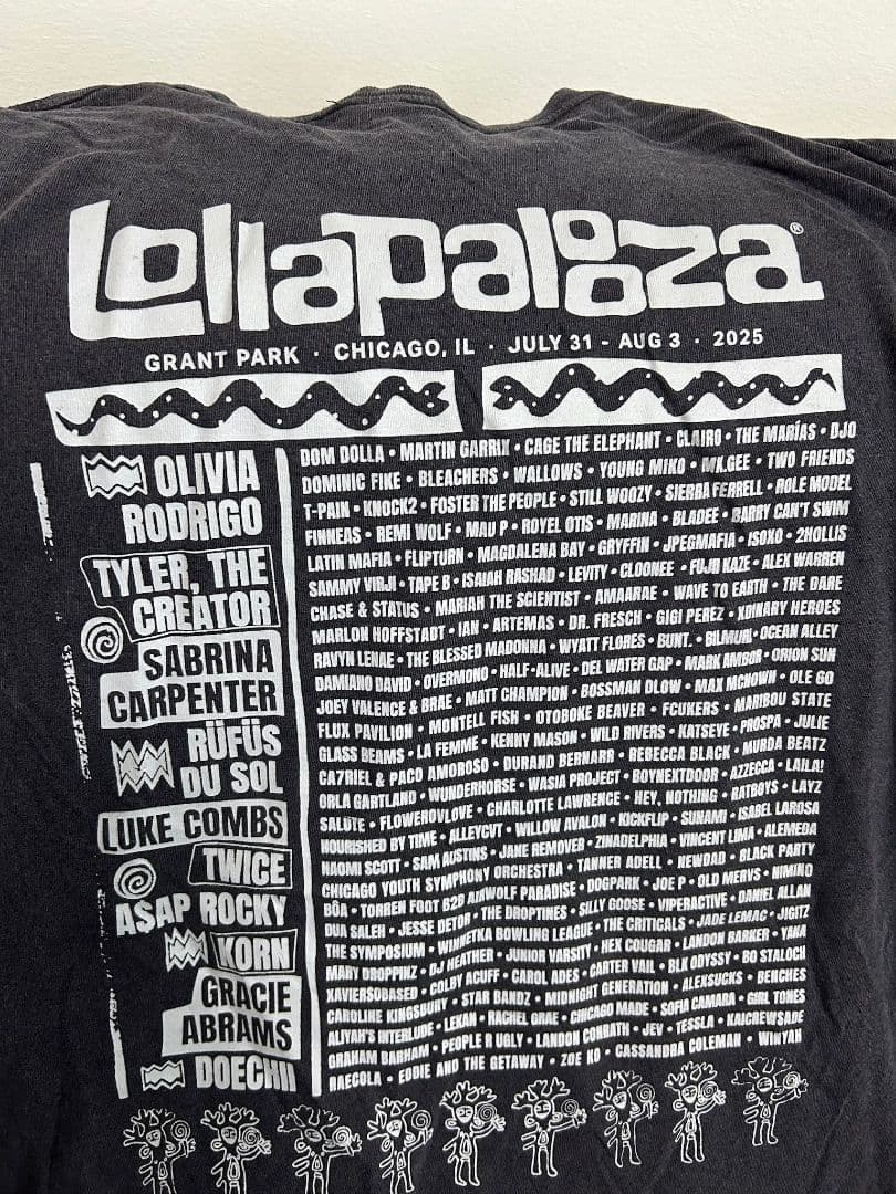 ロラパルーザ　2025 ラインナップT 藤井風