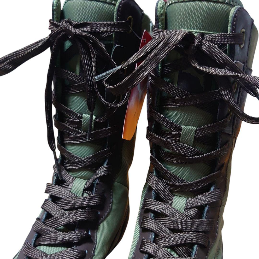 【新品】プーマ ボクシングシューズ　レスリングシューズ　22,5cm