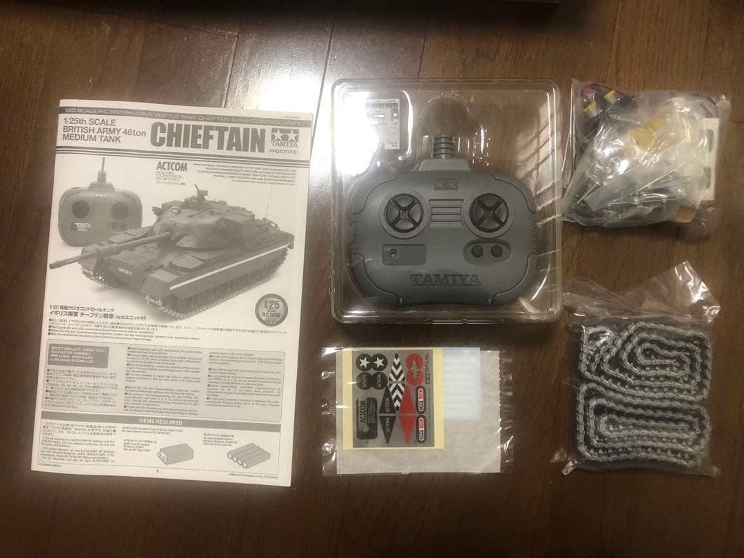 タミヤ RC ラジコン　1/25 チーフテン　CHIEFTAIN