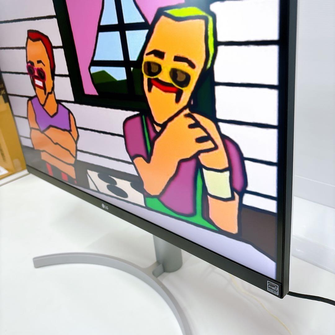 LG 27UK650 4Kモニター 27インチ ゲーミング ディスプレイ