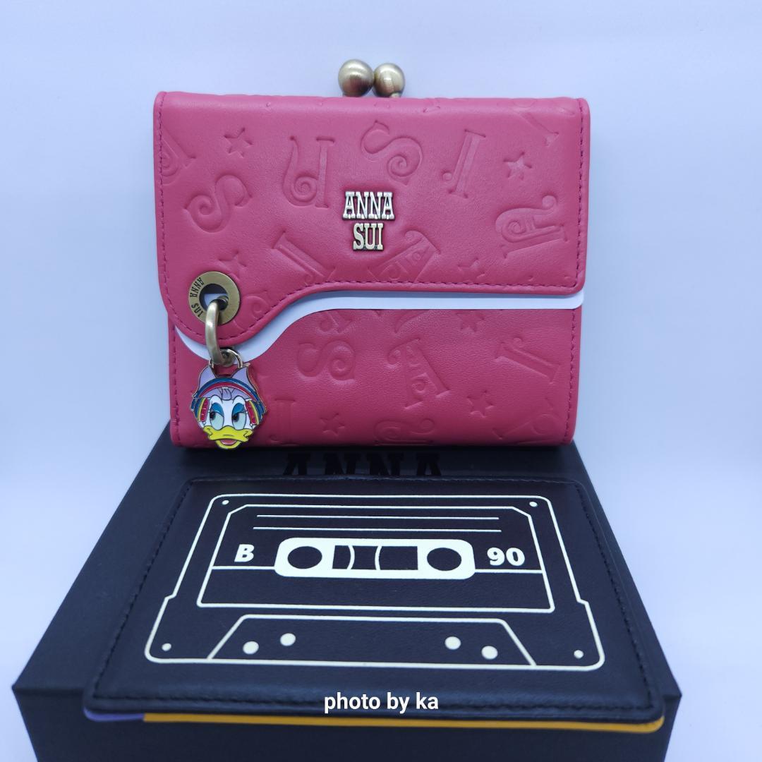 アナスイ 新品 未使用 ANNA SUI 折り財布 ディズニー コラボ デイジー