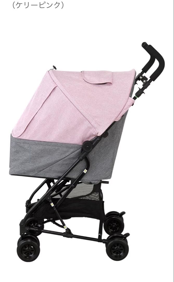 コムペットワイワイコンパクト！　ペットカート ピンク