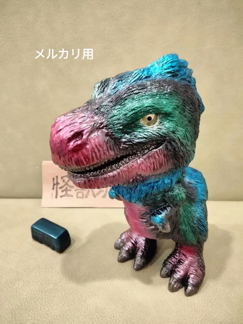 ソフビ　monstock 珍説恐竜　ティラゴン　izumonster 安楽安作
