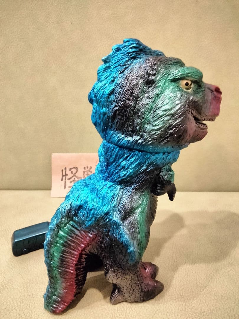 ソフビ　monstock 珍説恐竜　ティラゴン　izumonster 安楽安作