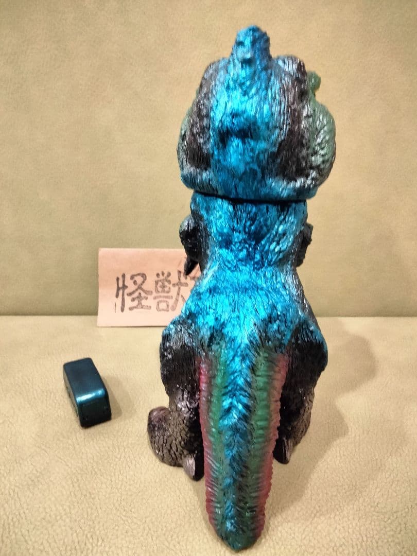 ソフビ　monstock 珍説恐竜　ティラゴン　izumonster 安楽安作