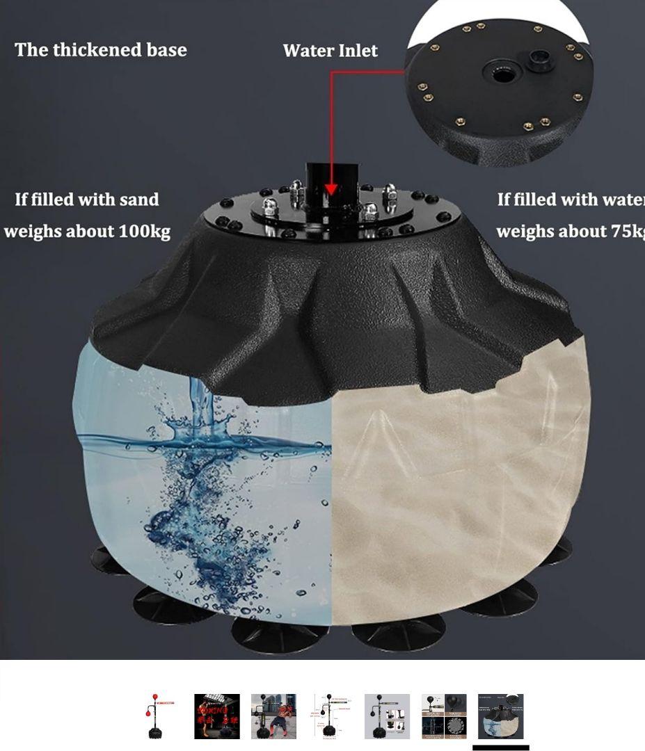 【引き取り限定】サンドバッグ スタンド 自立式 スタンディング ボクシング