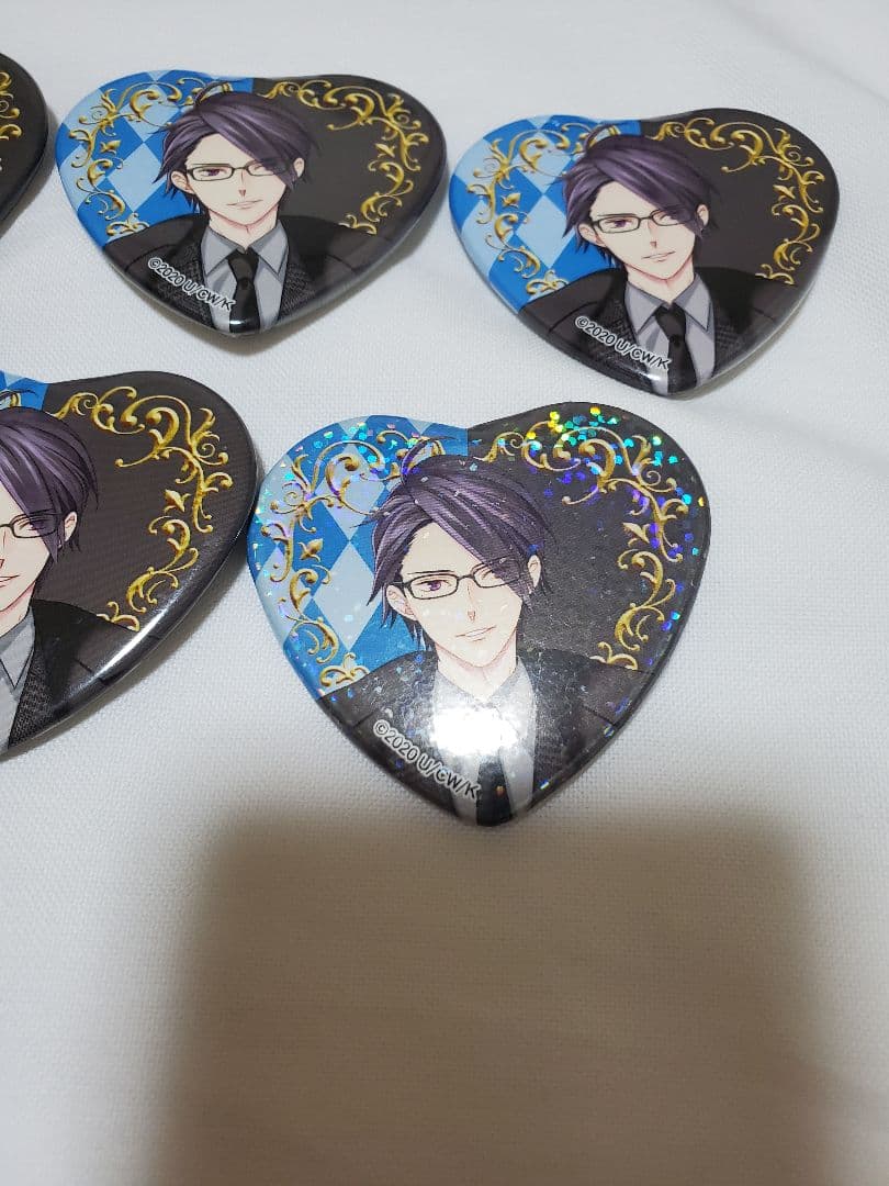 BROTHERSCONFLICT ハート型 缶バッジ 梓