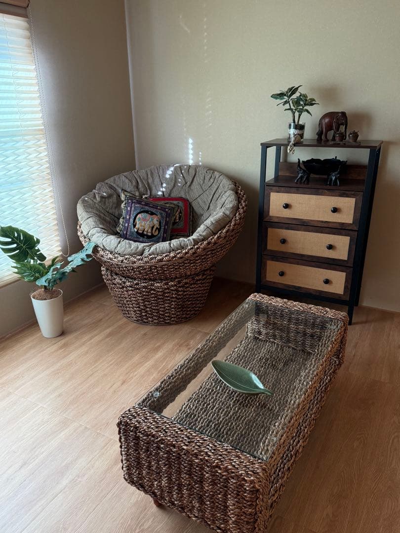 アジアン家具　3点セット　美品