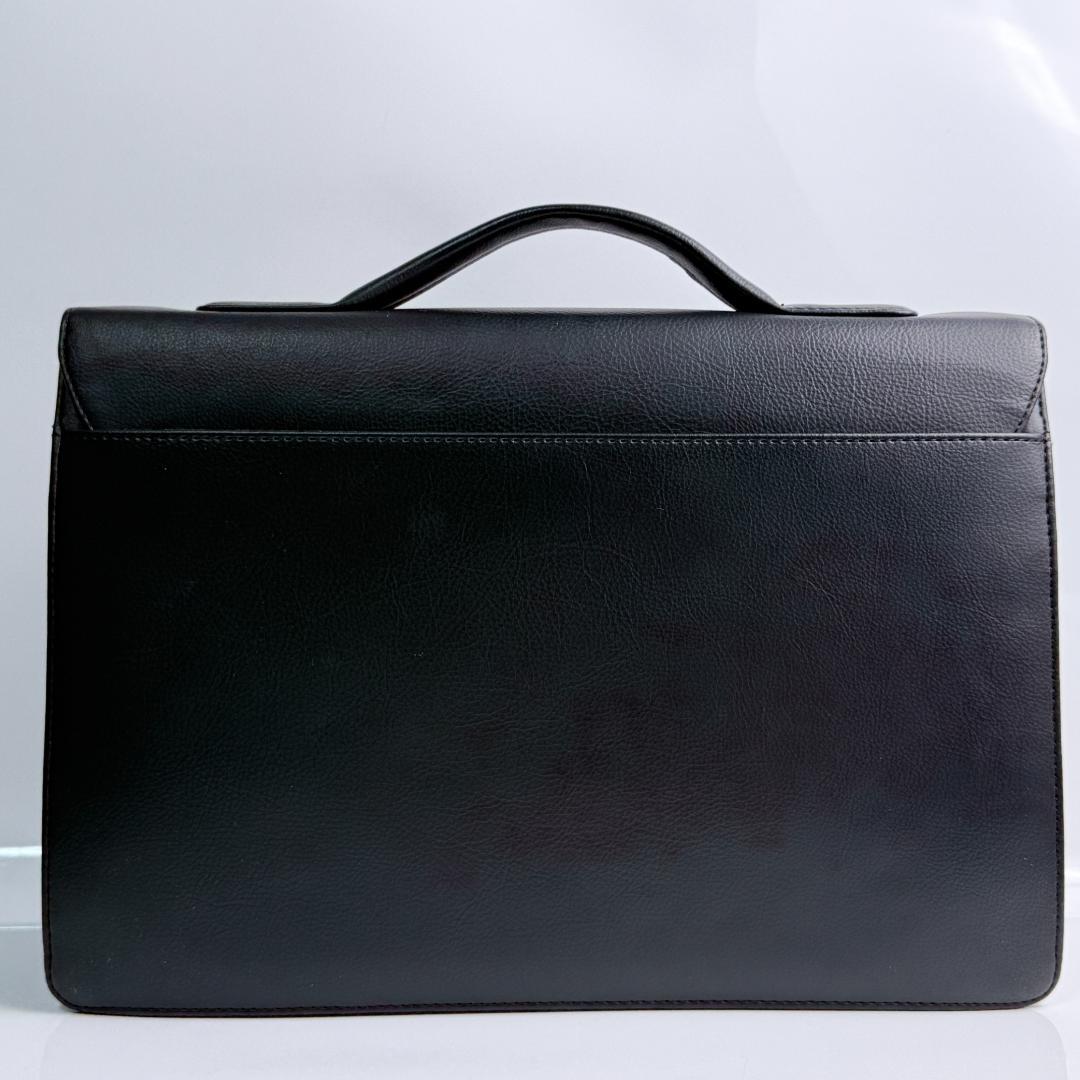 はち 美品 ダンヒル 2WAY ビジネスバッグ ショルダー A4 自立 黒