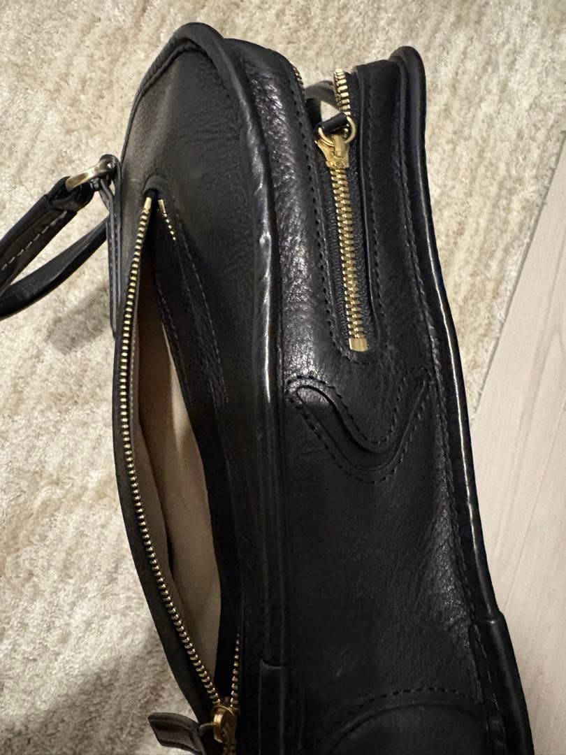 【美品】土屋鞄　ウルバーノ　アーバンブリーフ黒　メンズビジネスバッグ