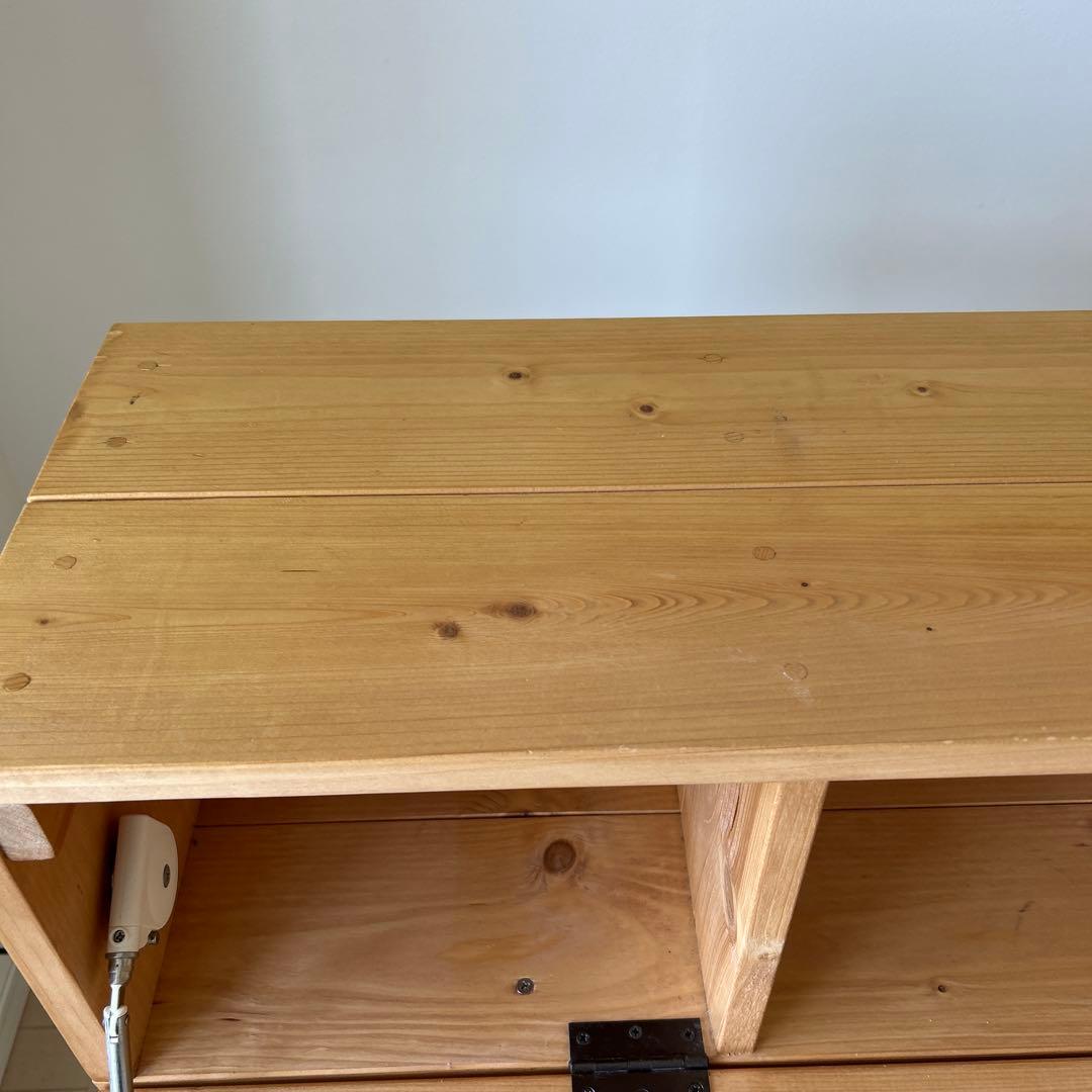 木製シンプルテレビ台