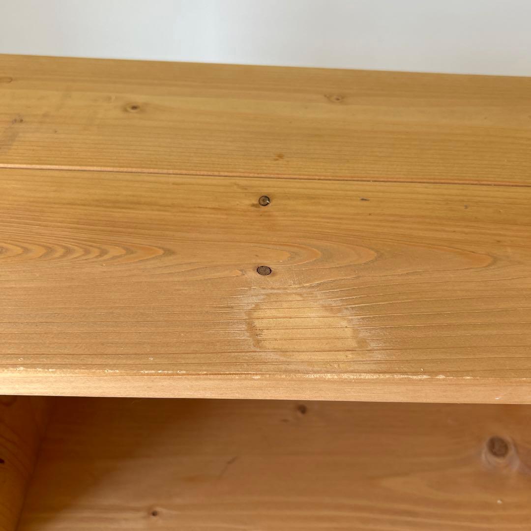 木製シンプルテレビ台