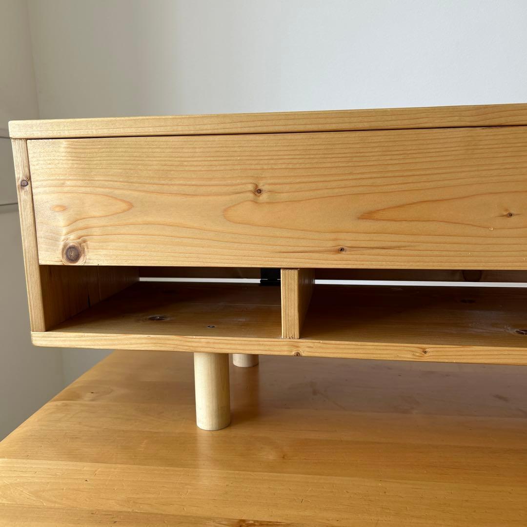 木製シンプルテレビ台