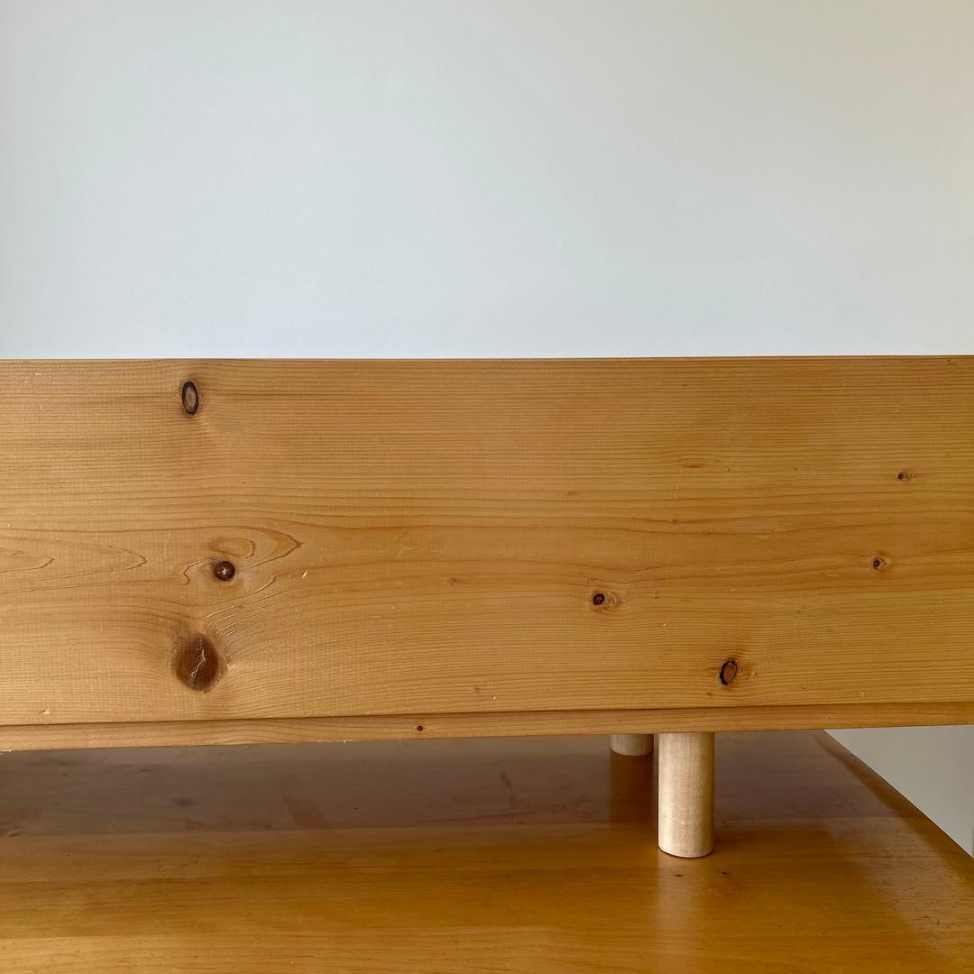 木製シンプルテレビ台