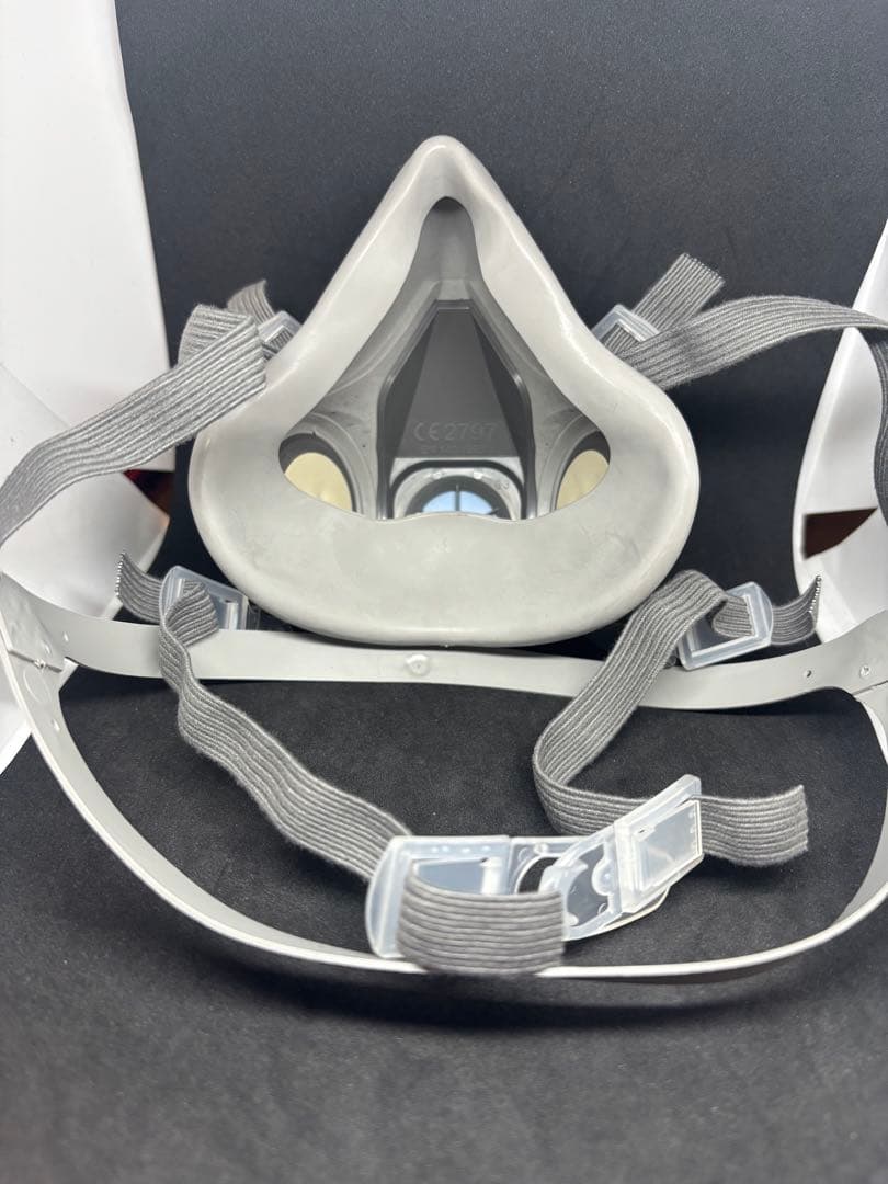 防毒マスク 3M 6000面体と6001フィルターセット