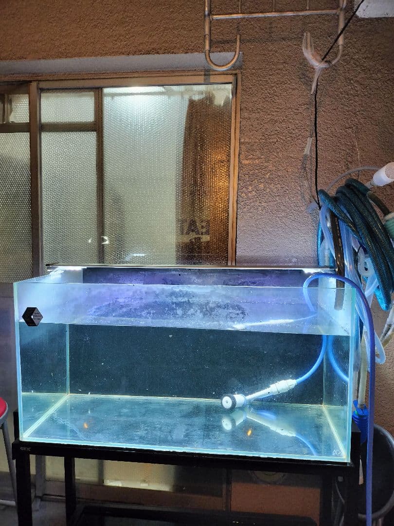 ADA 90×45×45cm水槽＋GEX水槽台＋上部フィルター