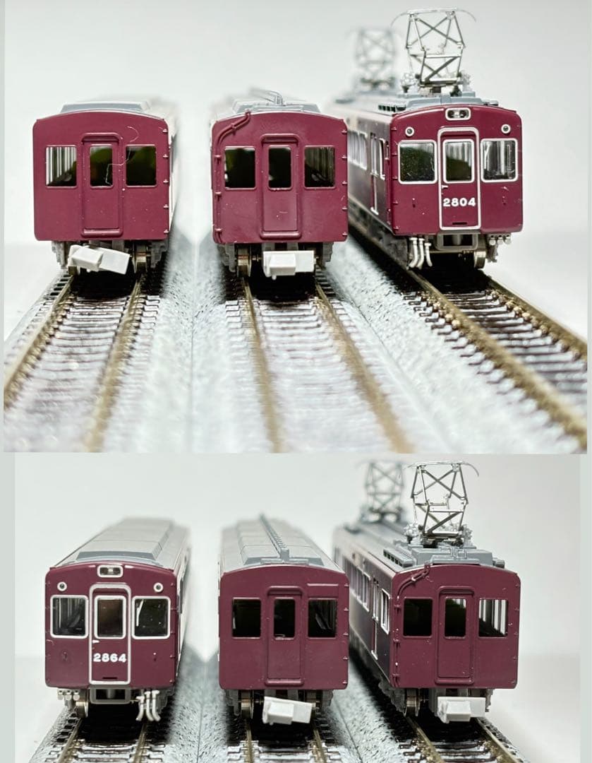 Nゲージ 阪急 2800系2扉非冷房車7両セット　グリーンマックス【限定品】