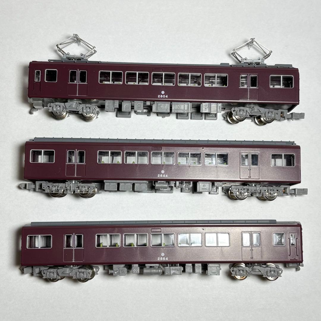 Nゲージ 阪急 2800系2扉非冷房車7両セット　グリーンマックス【限定品】