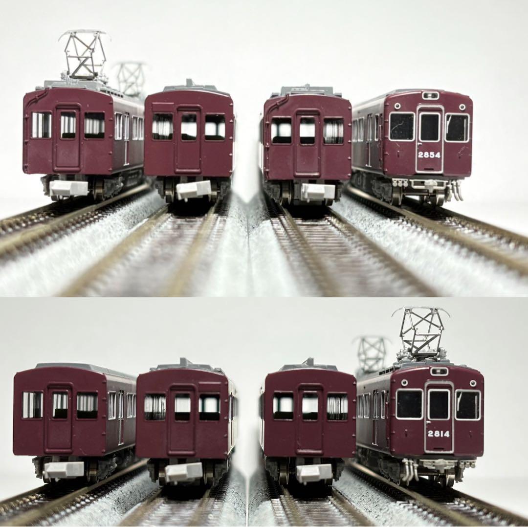 Nゲージ 阪急 2800系2扉非冷房車7両セット　グリーンマックス【限定品】