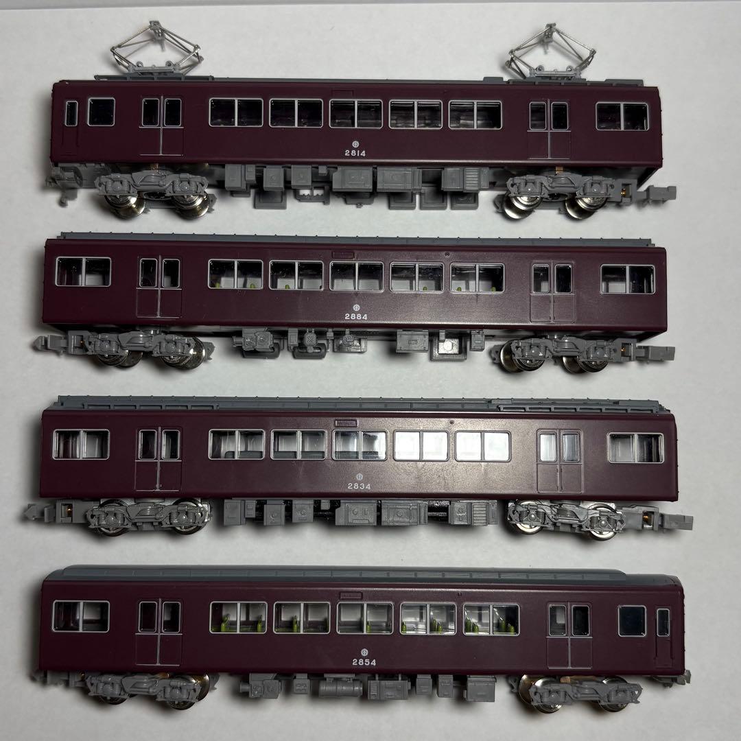 Nゲージ 阪急 2800系2扉非冷房車7両セット　グリーンマックス【限定品】