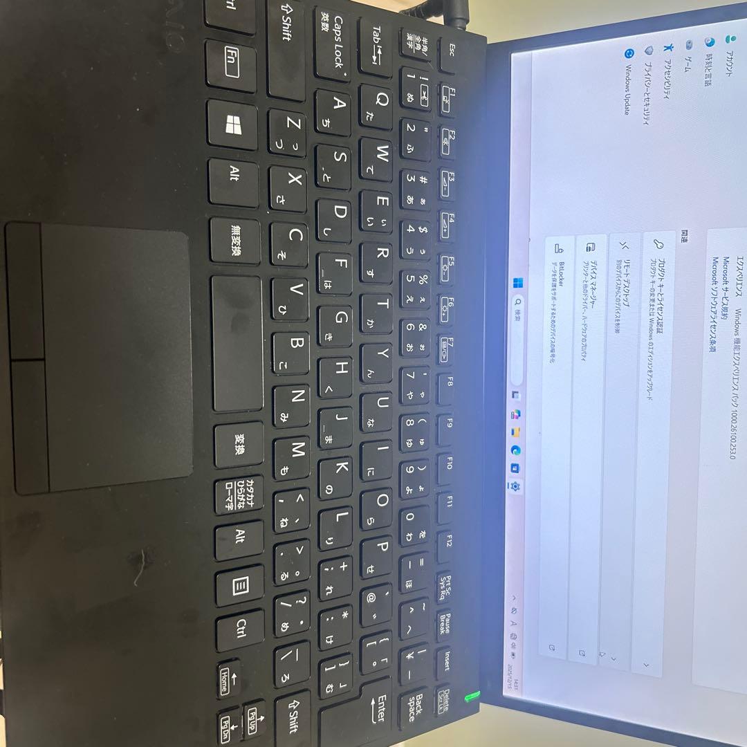 VAIO ノートPC Windows 11 Pro 238GB