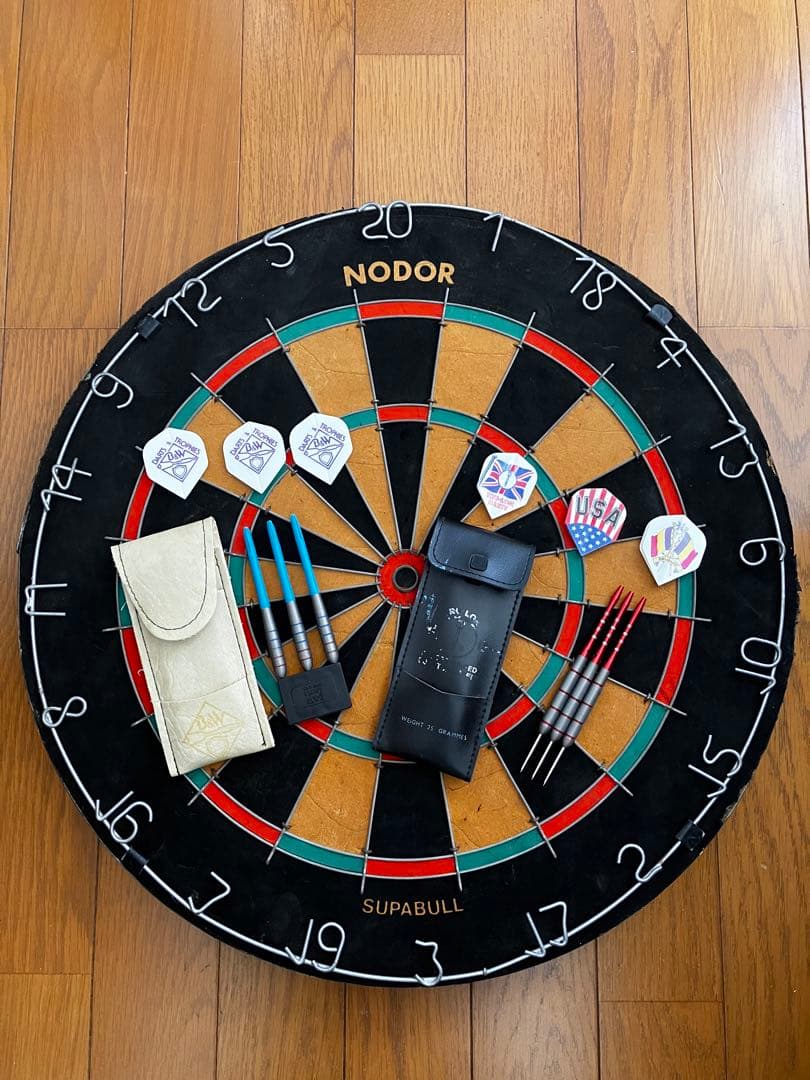 ダーツセット一式　ビンテージ　英国製