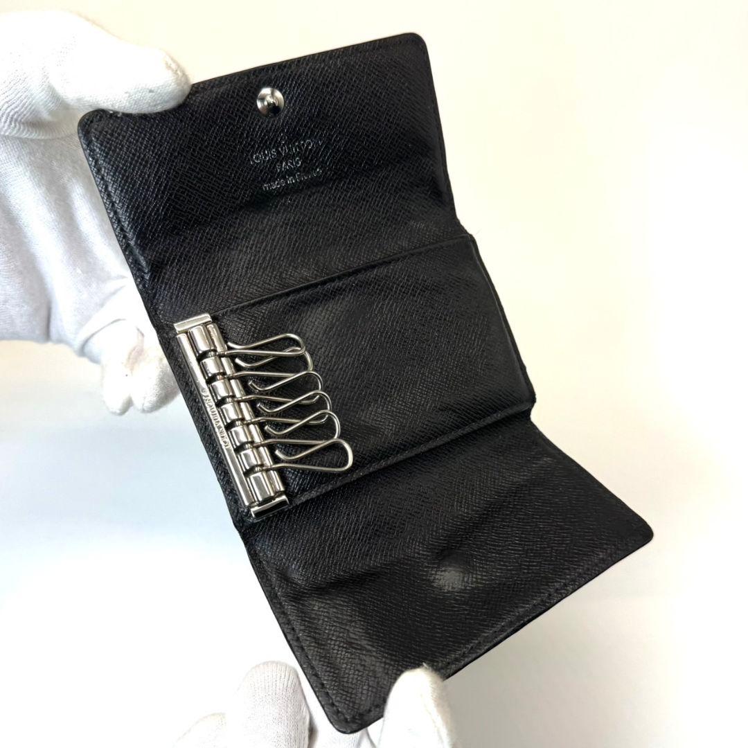 ルイヴィトン ダミエグラフィット ミュルティクレ6 キーケース 6連 鍵 黒