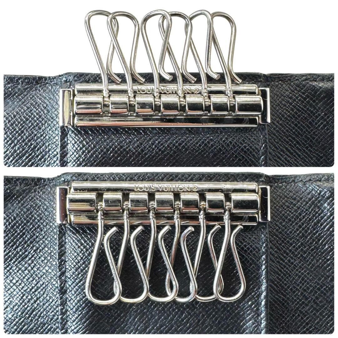 ルイヴィトン ダミエグラフィット ミュルティクレ6 キーケース 6連 鍵 黒