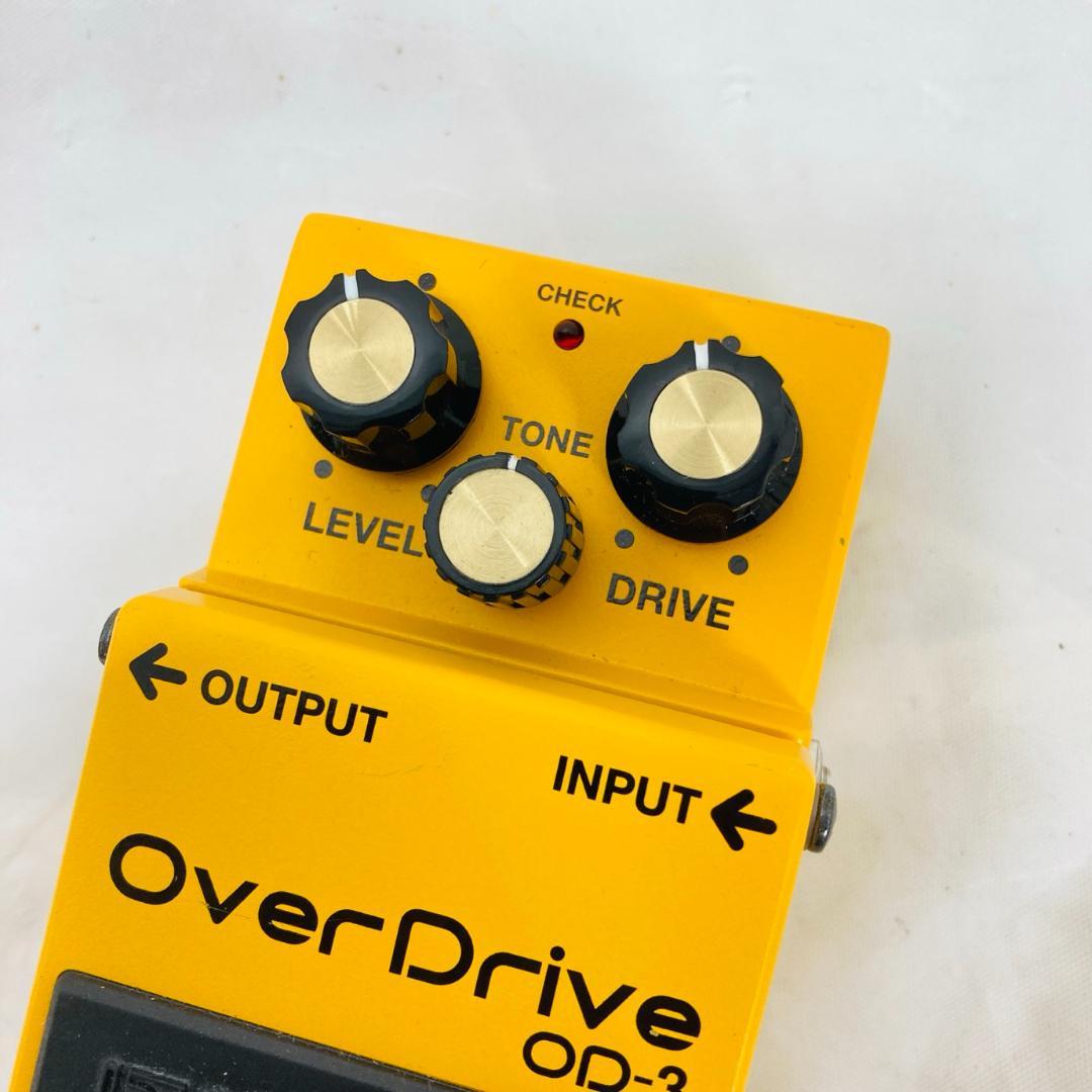 BOSS OverDrive OD-3 エフェクター 音出し確認済
