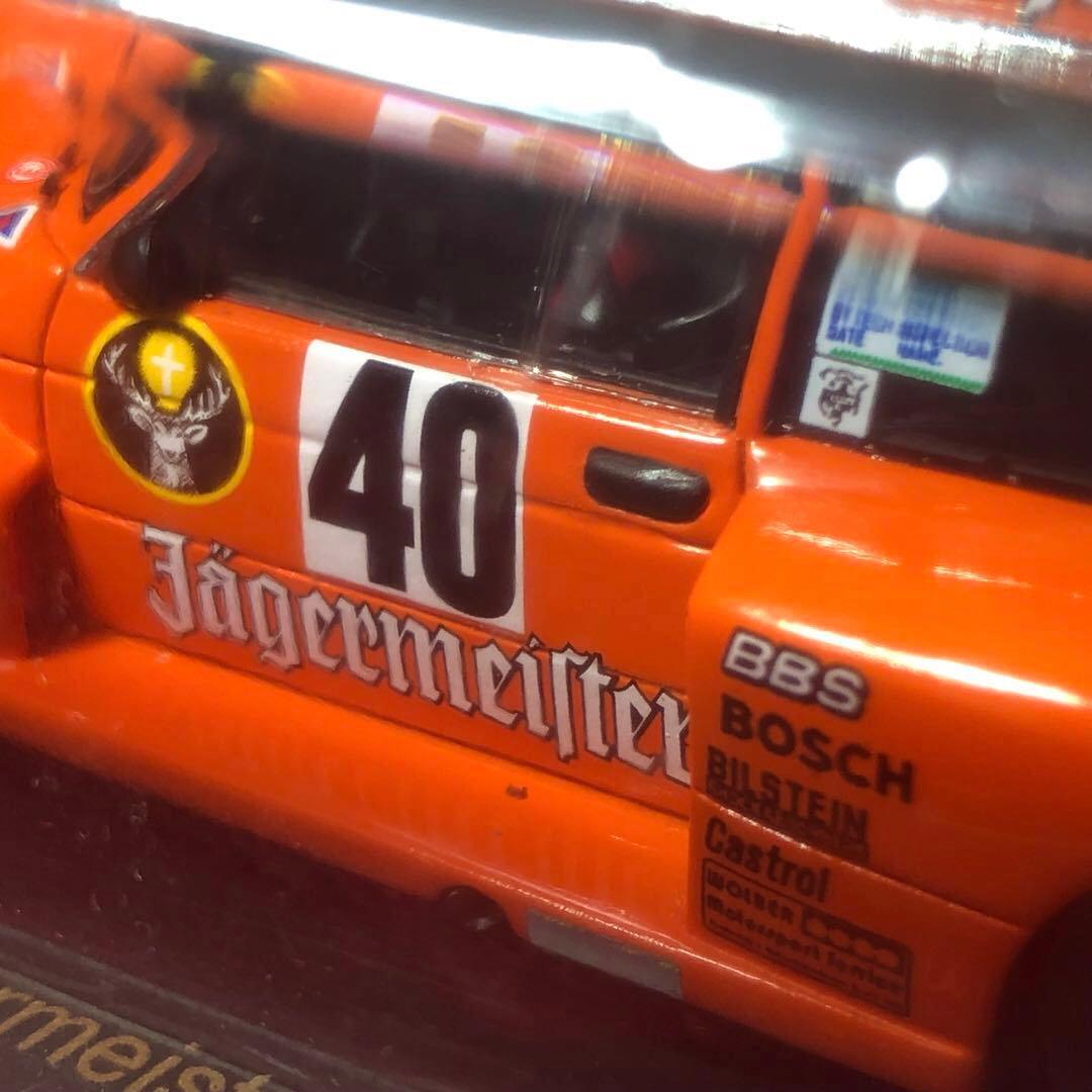 【新品・入手困難】スパークBMW320 Gr.5 イェーガー・マイスター1/43