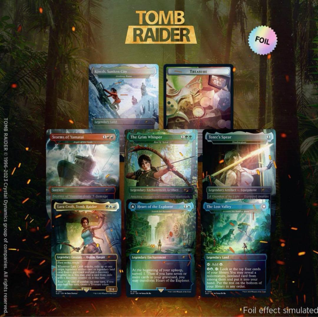 T*i様 Secret Lair x Tomb Raider Foil Edit