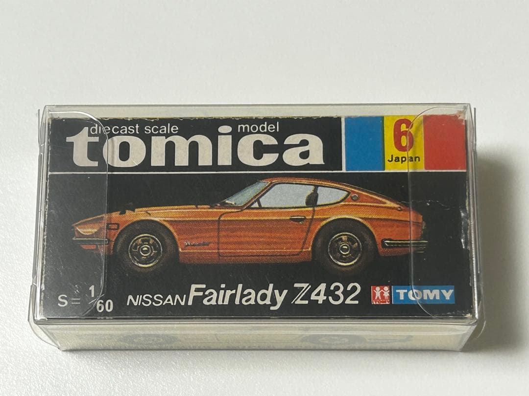 【当時物/色指定黒箱トミカ】 日本製No.5 フェアレディZ 1Aホイール