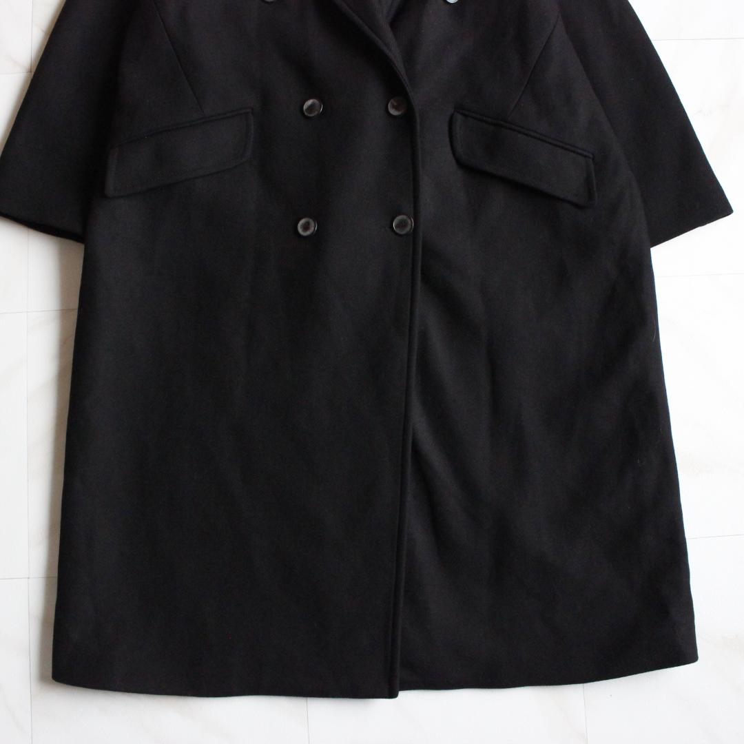 【新品タグ付き】ZARA MANTECO チェスターコート LLサイズ ブラック