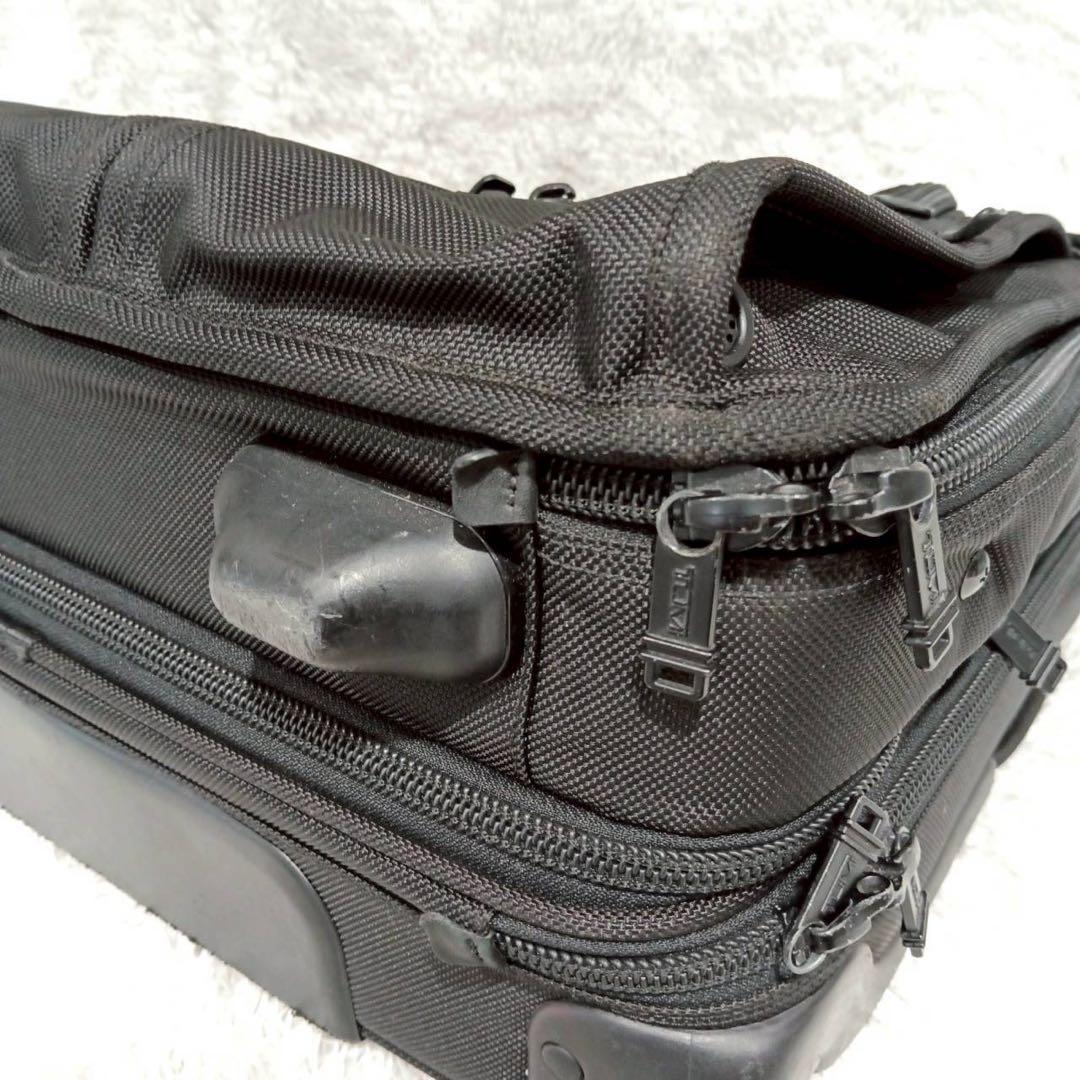 【美品✨】TUMI 26103DH キャリーケース 2輪 機内持込可 ブラック