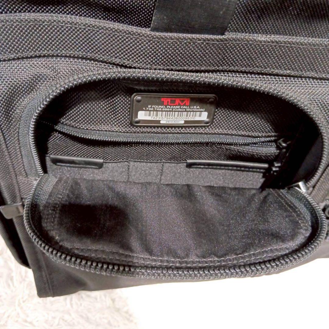 【美品✨】TUMI 26103DH キャリーケース 2輪 機内持込可 ブラック