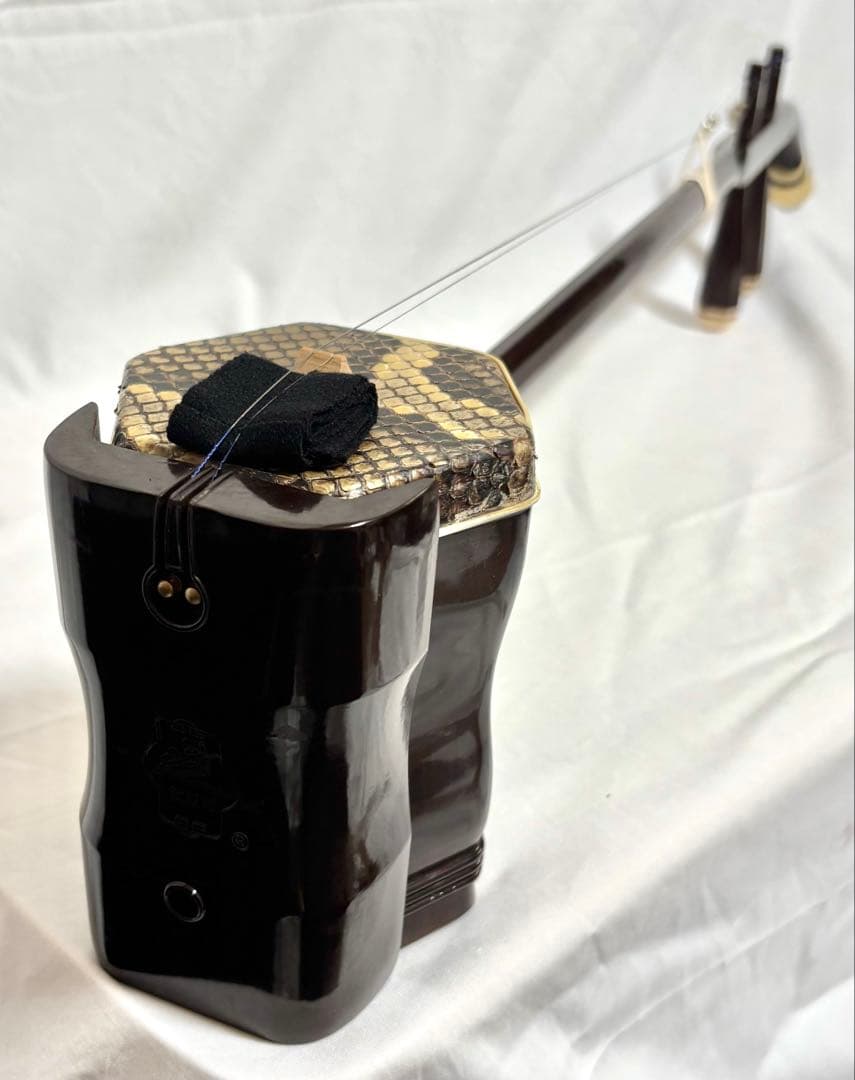 【本皮製】二胡 敦煌牌 弓/ケースセット