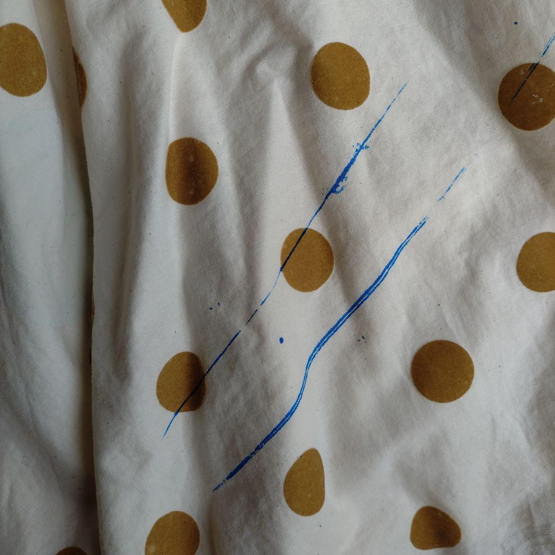 GASAとspologumのコラボ水玉柄のスカート