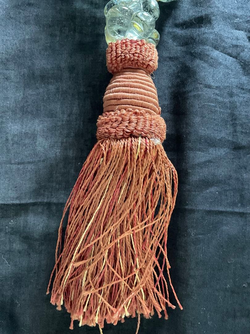 ヴィンテージ！シリア「ガラスサンキャッチャー」大きな首飾