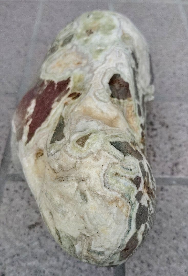 ★アゲート原石★糸魚川瑪瑙【横川・転石・川ズレ・ウブ3.3kg】