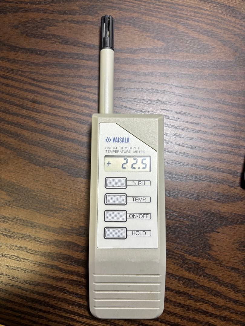 VAISALA 温湿度計　HM34 新品電池付き