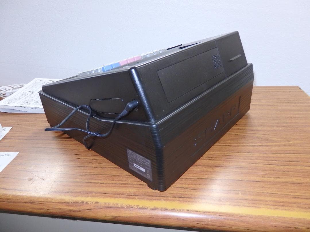 5110 設定無料 人気の黒 SHARP XE-A147 インボイス レジスター