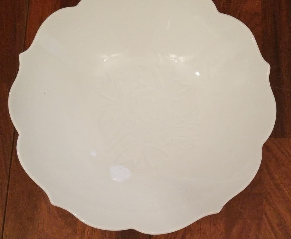 井上萬二　人間国宝の白磁菓子鉢