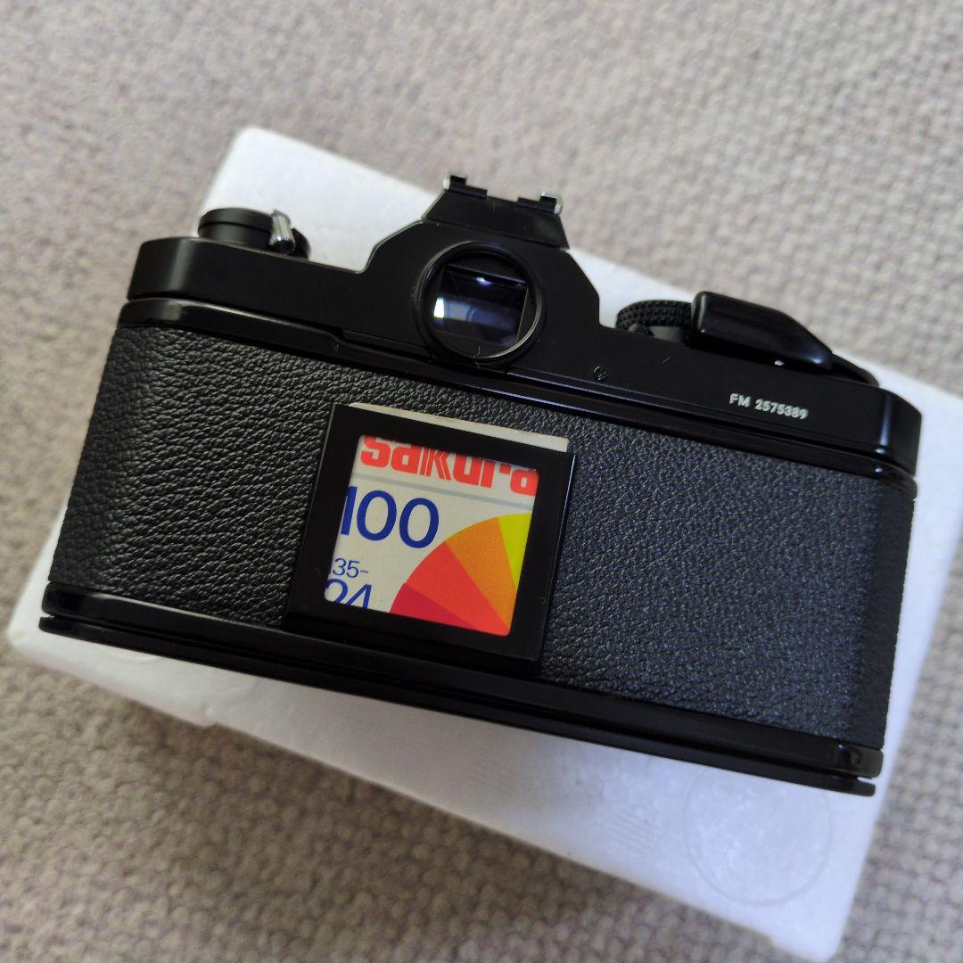 新品未使用　Nikon FM フィルムカメラ 本体のみ ブラック