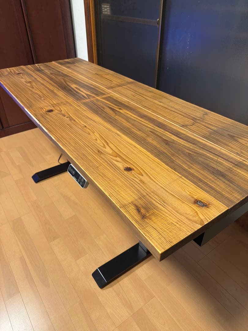 ワ*コ様 kanademono杉ヴィンテージ180cmFLEXISPOT スマー